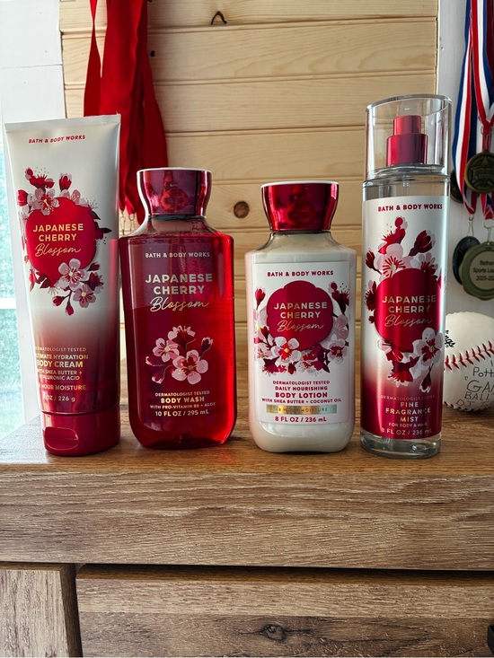 Bath & Body Works Other - Bath & Body Works Japanese Cherry Blossom Fine Fragrance Mist & Body Care - (4)